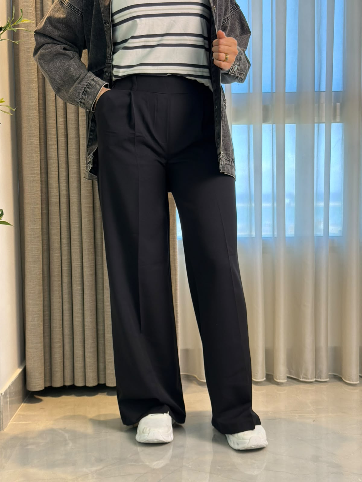 WIDE LEG TROUSERS - Image 3