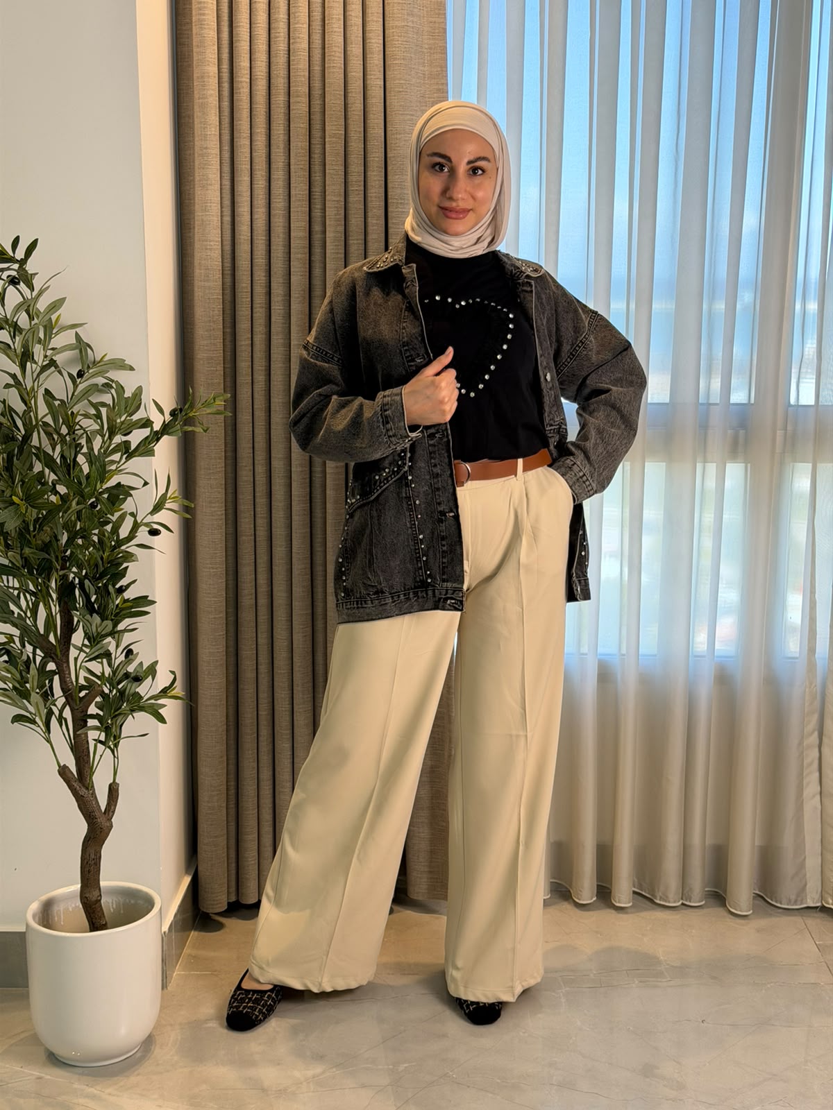 WIDE LEG TROUSERS - Image 2
